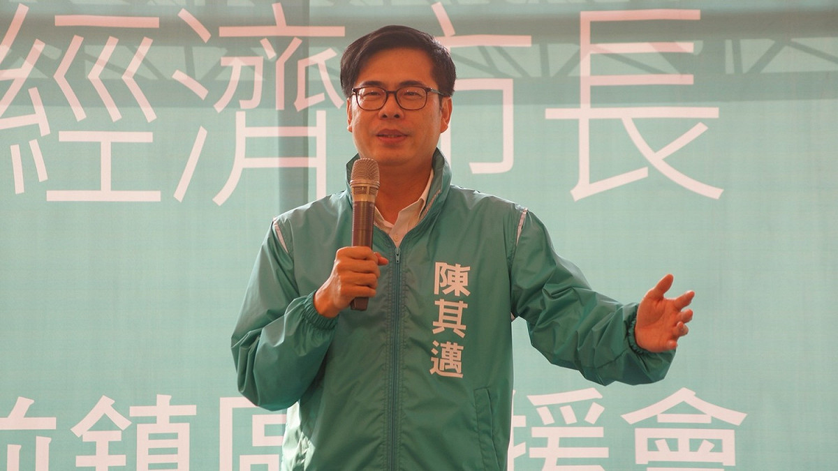 陳其邁表態挺台中。 圖：陳其邁辦公室提供