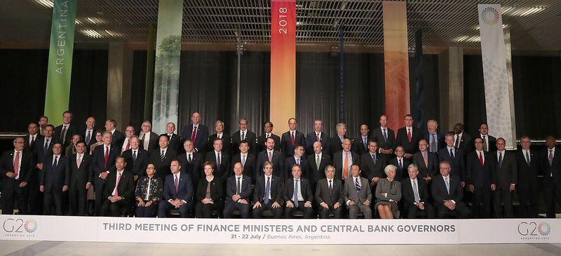 G20會議在阿根廷首都布宜諾斯艾利斯舉行。 圖/翻攝自G20推特