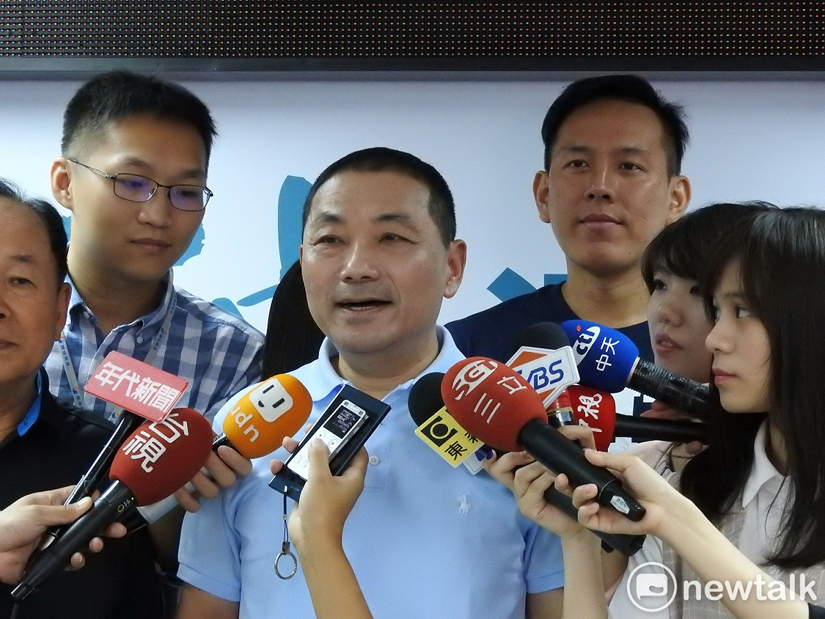 侯友宜向蘇貞昌喊話，若要推廣沿海觀光，「那拜託第一件事先反深澳燃煤」。 圖：林昀真/攝