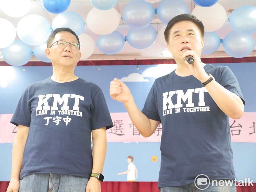 國民黨中央今（24）天舉辦台北市輔選督導會報與「反核食公投連署」造勢活動。 圖：聶良恩／攝