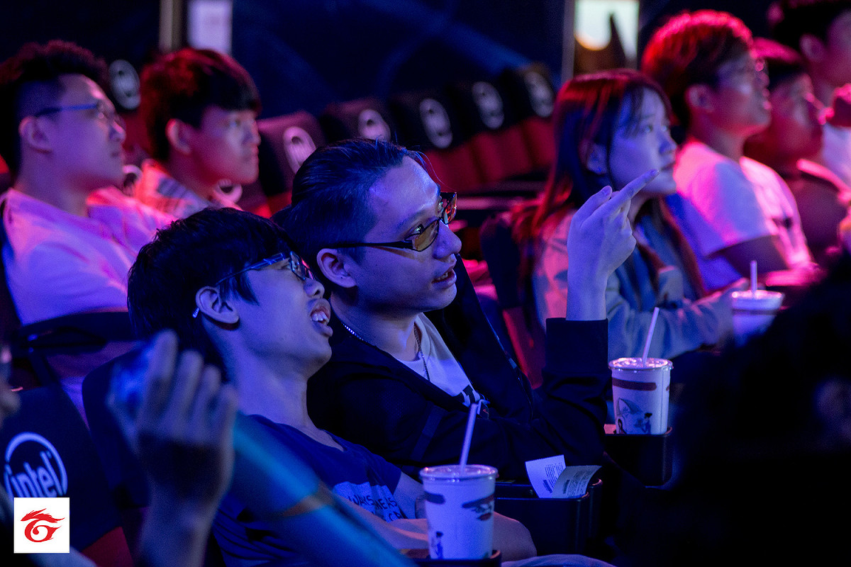 風哥日前現身19日台灣LMS的ahq與J Team之戰。 圖：翻攝自Garena esports flickr