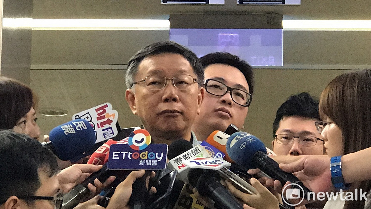 台北市長柯文哲。 圖：曾薏伃 ／ 攝