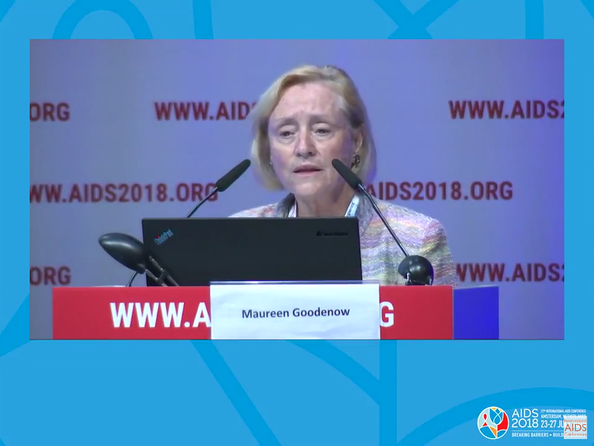 根據在荷蘭阿姆斯特丹舉行的第22屆國際愛滋病大會（International AIDS Conference）公布的數據，2017年感染愛滋病毒（HIV）的15-19歲年輕人中，2/3為女孩和年輕女性。 圖：翻攝自Youtube