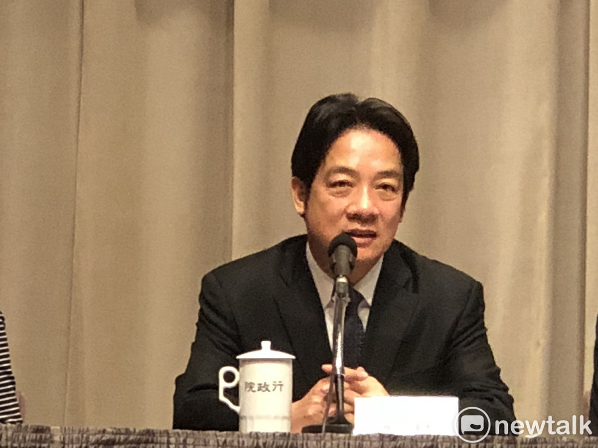 行政院長賴清德今（26）日在院會中就「中國打壓我國主辦東亞青年運動會」提示。 圖：謝莉慧/攝（資料照片）