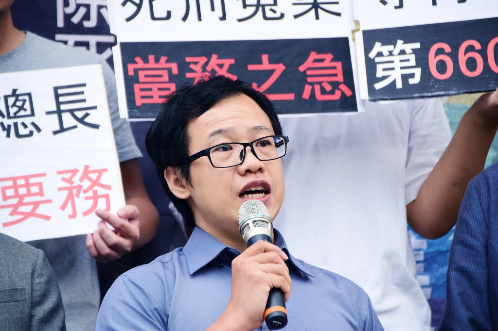 涂欣成律師。 圖：台灣冤獄平反協會／提供