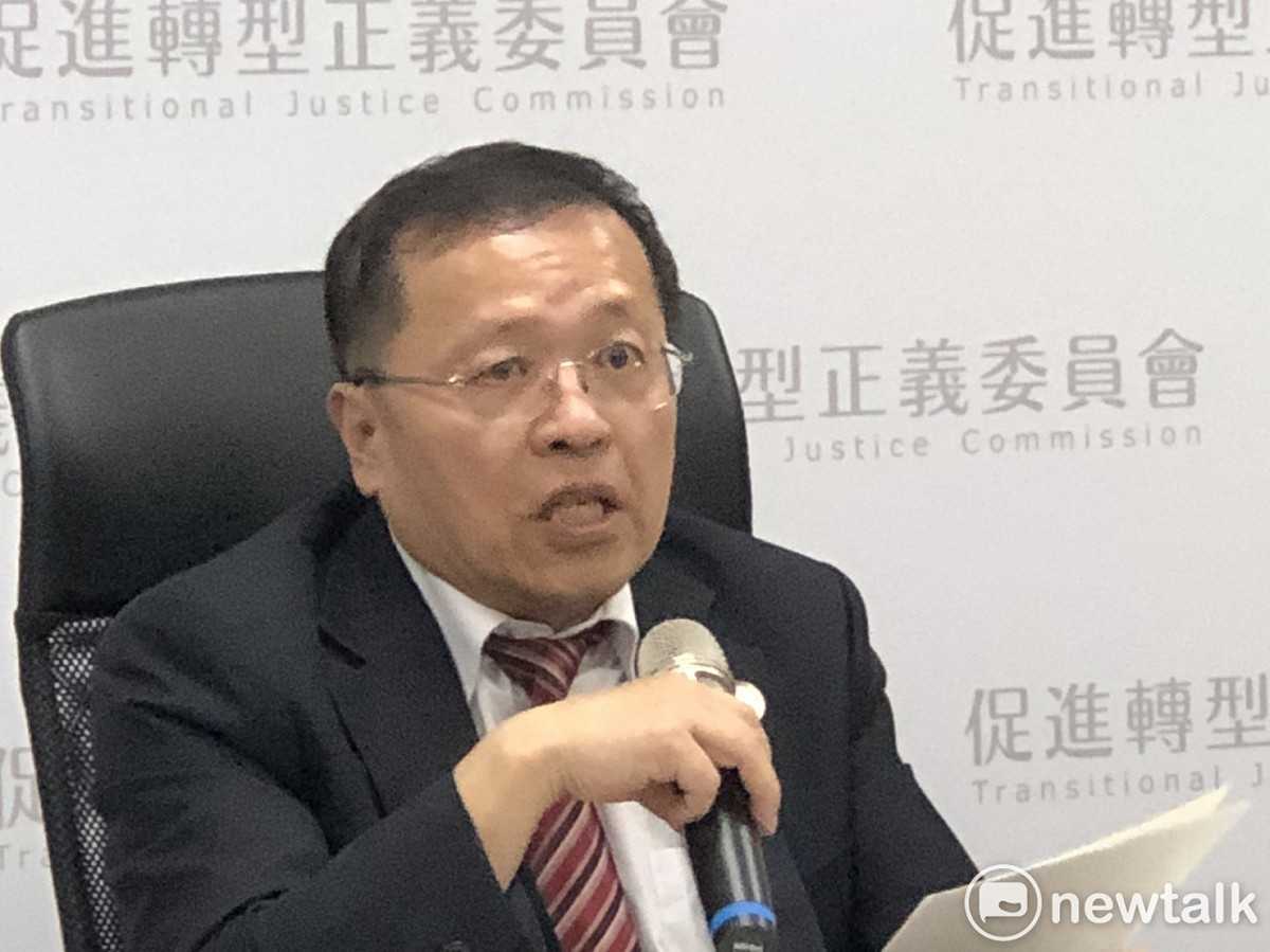 促轉會今（26）天召開「研商政黨、附隨組織或黨營機構持有政治檔案通報事宜會議」，由副主委張天欽主持。 圖：謝莉慧/攝（資料照片）