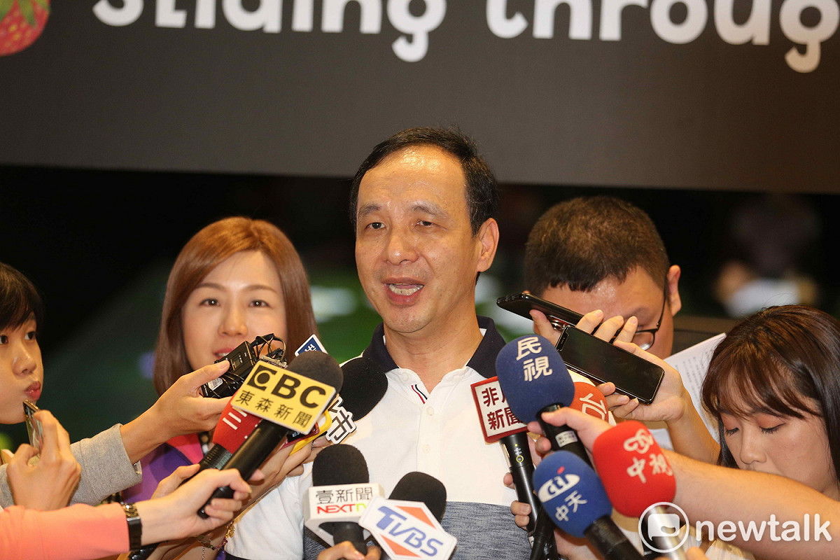 朱立倫認為中央擴大育兒津貼與托育補助，只能解決一小部分問題，他希望不要影響托育公共化的推動。  圖：王峻昌/攝