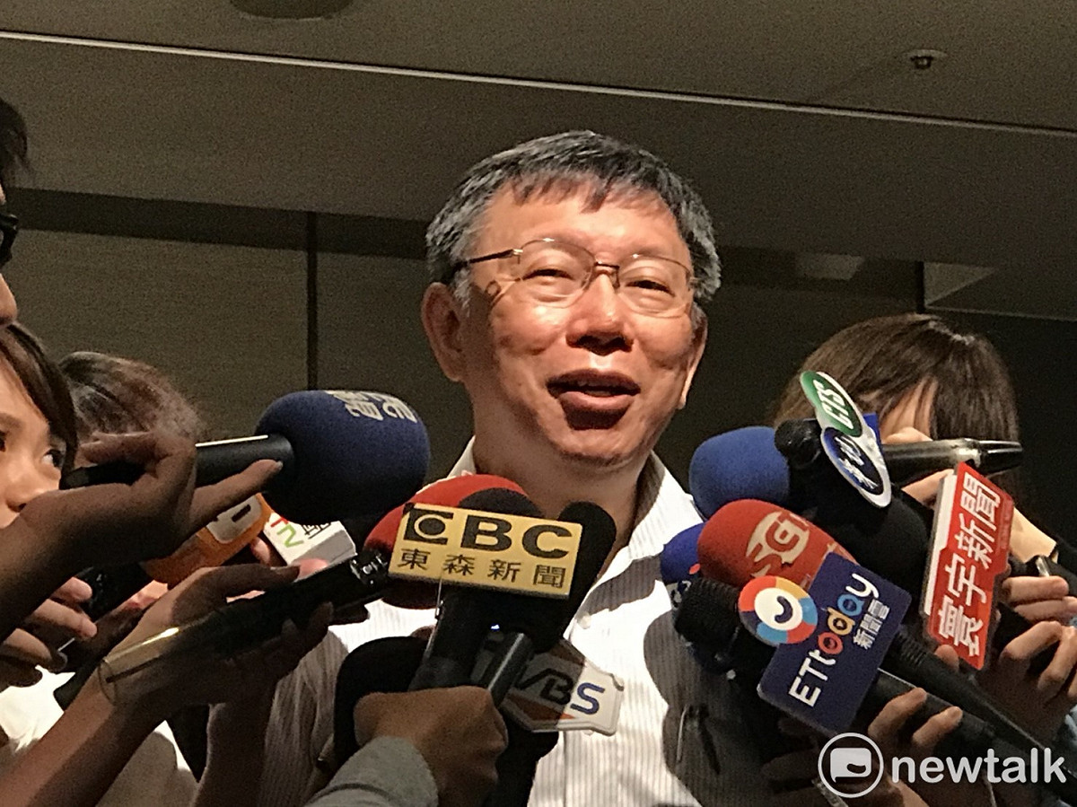 台北市長柯文哲。 圖：曾薏伃 / 攝