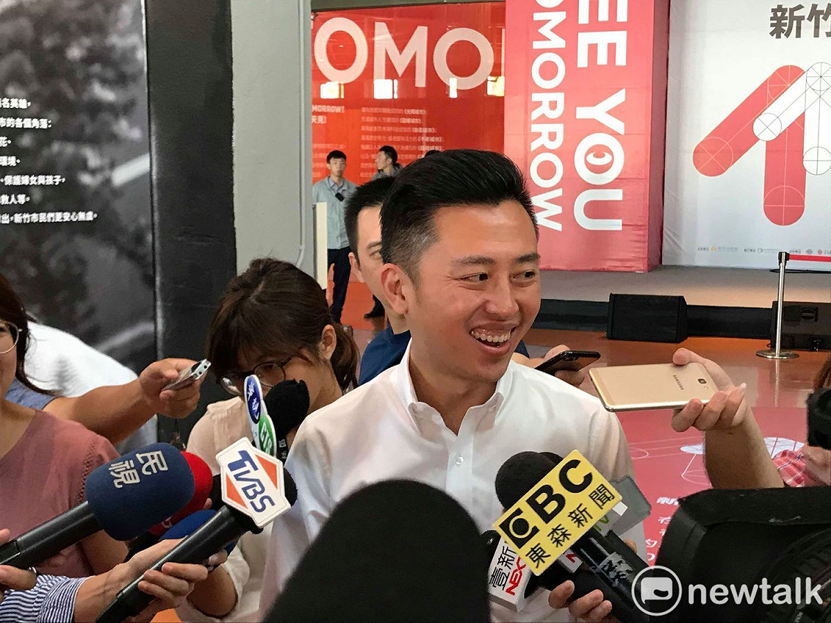 新竹市長林智堅。 圖 : 周煊惠 / 攝