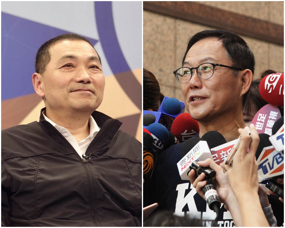 雙北市長參選人丁守中和侯友宜明（30日）天將首度同台談政見打造共同願景。 圖：新頭殼合成