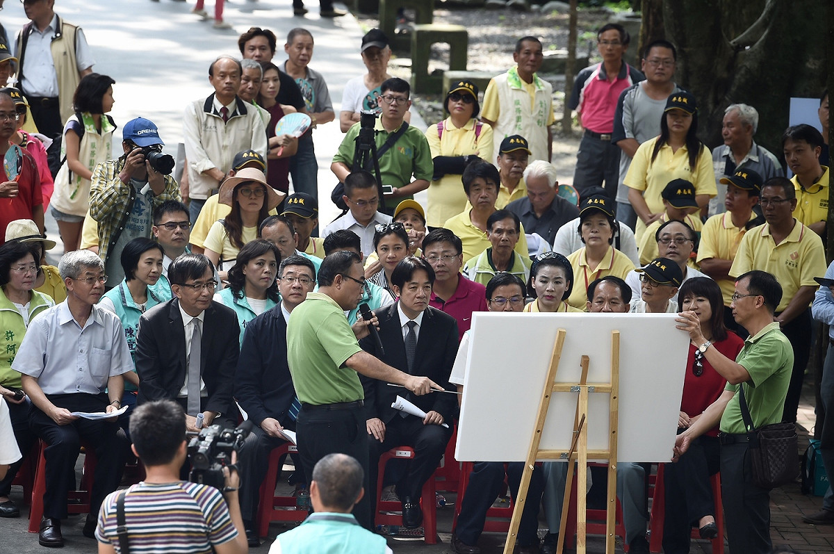 行政院長賴清德今（29）日南下至南投視察。 圖：行政院/提供