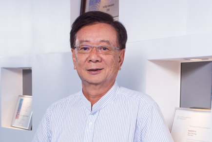 楊文科競選團隊顧問總團長宣明智。 圖：翻攝宣捷生技官網