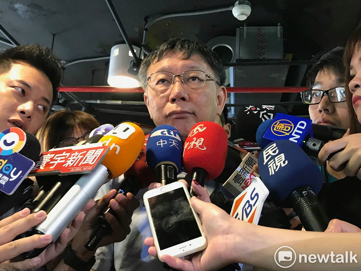 台北市長柯文哲。 圖：新頭殼資料照片