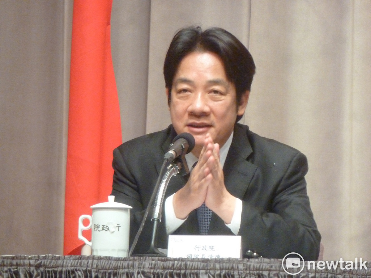 行政院長賴清德今（2）日強調，在制度轉換後，勞動派遣將轉為政府自雇人力的比例高達90%。 圖：新頭殼資料照片