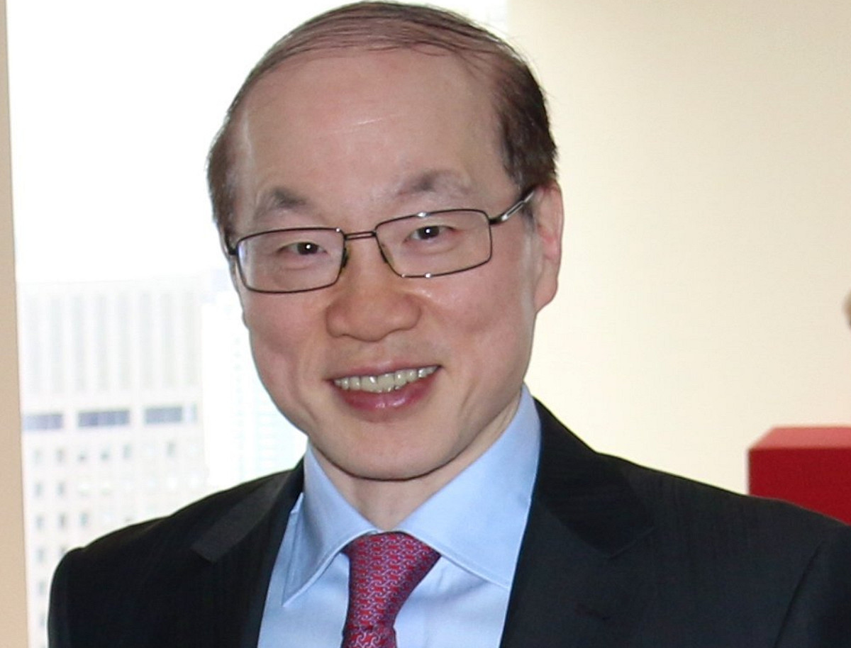 大陸國台辦主任劉結一在通水儀式上重申，要堅持體現一個中國原則的「九二共識」，共擔民族大義。他還提出「陰暗政治目的」說法。 圖：翻攝自維基百科