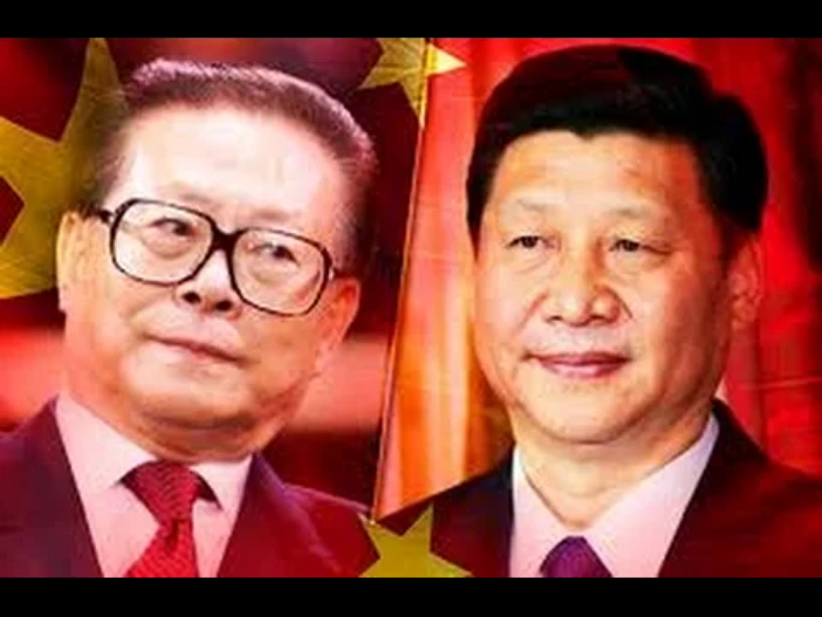 習近平（右）反腐五年有成，政敵也接連鏟除，權力跟著鞏固，北戴河會議的性質近年來也有所改變。從之前開會為主，度假為輔，並推崇「老人政治」，到目前休閒為主，開會為輔，間或聊聊國事，並去除「老人干政」的烙印。但仍有海外媒體不時爆料稱，以前總書記江澤民（左）為首的大老們及其勢力，意圖發動政變「倒習」。 圖：翻攝自Youtube