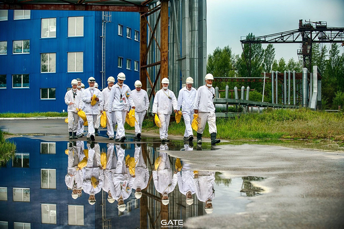 車諾比汙染區工作人員執勤中。 圖 : The Gate Agency Ukraine