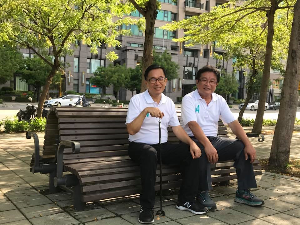 前總統陳水扁11日表示，年底選舉，一邊一國連線將提出兩個訴求。 圖：陳水扁臉書