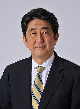 安倍晉三準備3連任自民黨總裁，這次他將會遭遇老對手石破茂。 圖：Prime Minister of Japan Official　CC BY 4.0