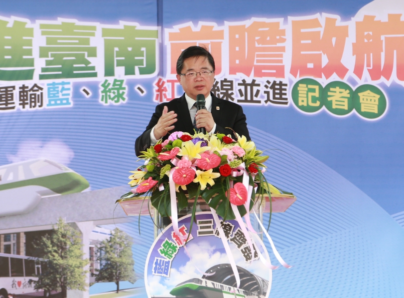 台南市長李孟諺認為，今天是台南歷史性的一刻。 圖：台南市政府提供