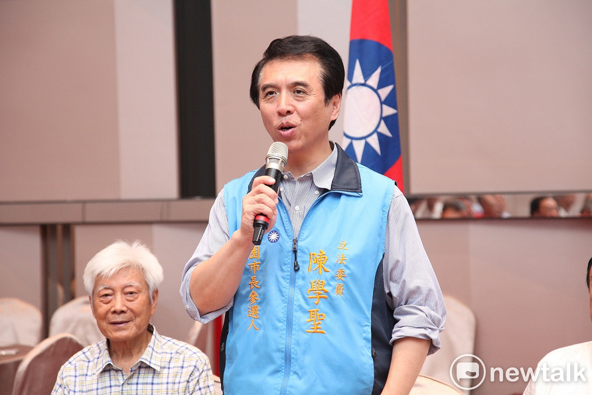國民黨桃園市長參選人陳學聖批現任市長鄭文燦用4千多萬的經費打造「鍾肇政文學生活園區」，但基本的尊重及事前的溝通卻做不到，根本是「說一套做一套」。 圖:林昀真/攝(資料照)