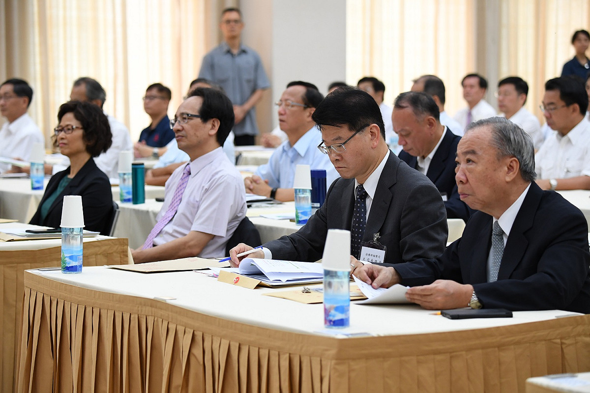 「107年地方公職人員選舉檢警調廉政高層首長選舉查察座談會」今（13）日在警政署舉行。 圖：行政院/提供