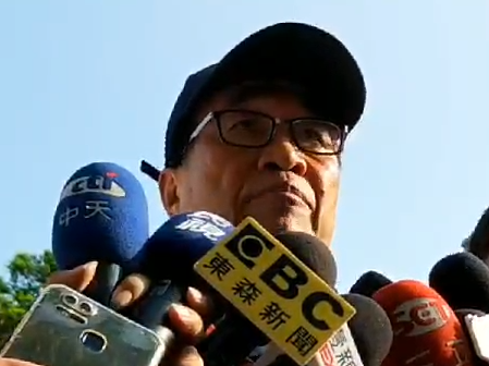 李四川針對台北醫院大火一事說明。 圖：林昀真/攝
