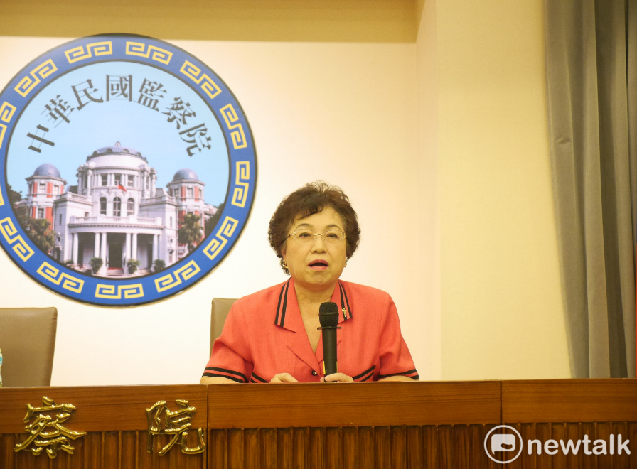 監察委員江綺雯今天召開「何處是兒家？保護受傷的孩子」-「被剝奪家庭環境的兒少面臨的危機」記者會。 圖：聶良恩／攝