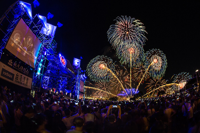 2018台北河岸音樂祭將在8/17-8/19在台北市大同區延平河濱公園舉辦。 圖：flickr/Chien-Sheng Huang開放權限