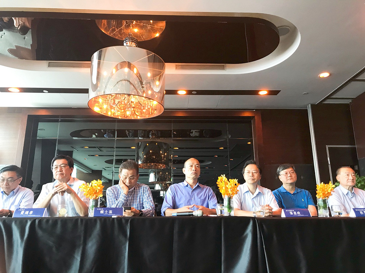 林展鴻最後指出，高雄人不會嫌棄韓國瑜的過去，如果真的有心留在高雄一起打拼的話，請先拿出對這座城市起碼的尊重。 圖：趙婉淳/攝