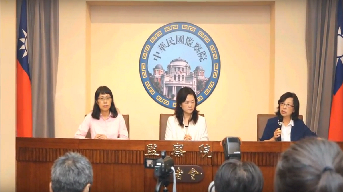 監委高鳳仙指出，吳茂昆於擔任東華大學校長期間，有違法請公差及兼職等多項不當舉動。 圖：監察院/提供