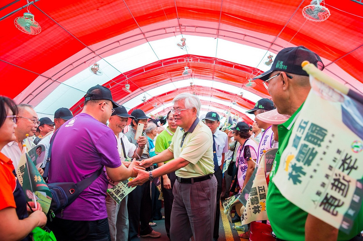 李進勇力拼年底選戰，連任雲林縣長。 圖：李進勇競選辦公室/提供