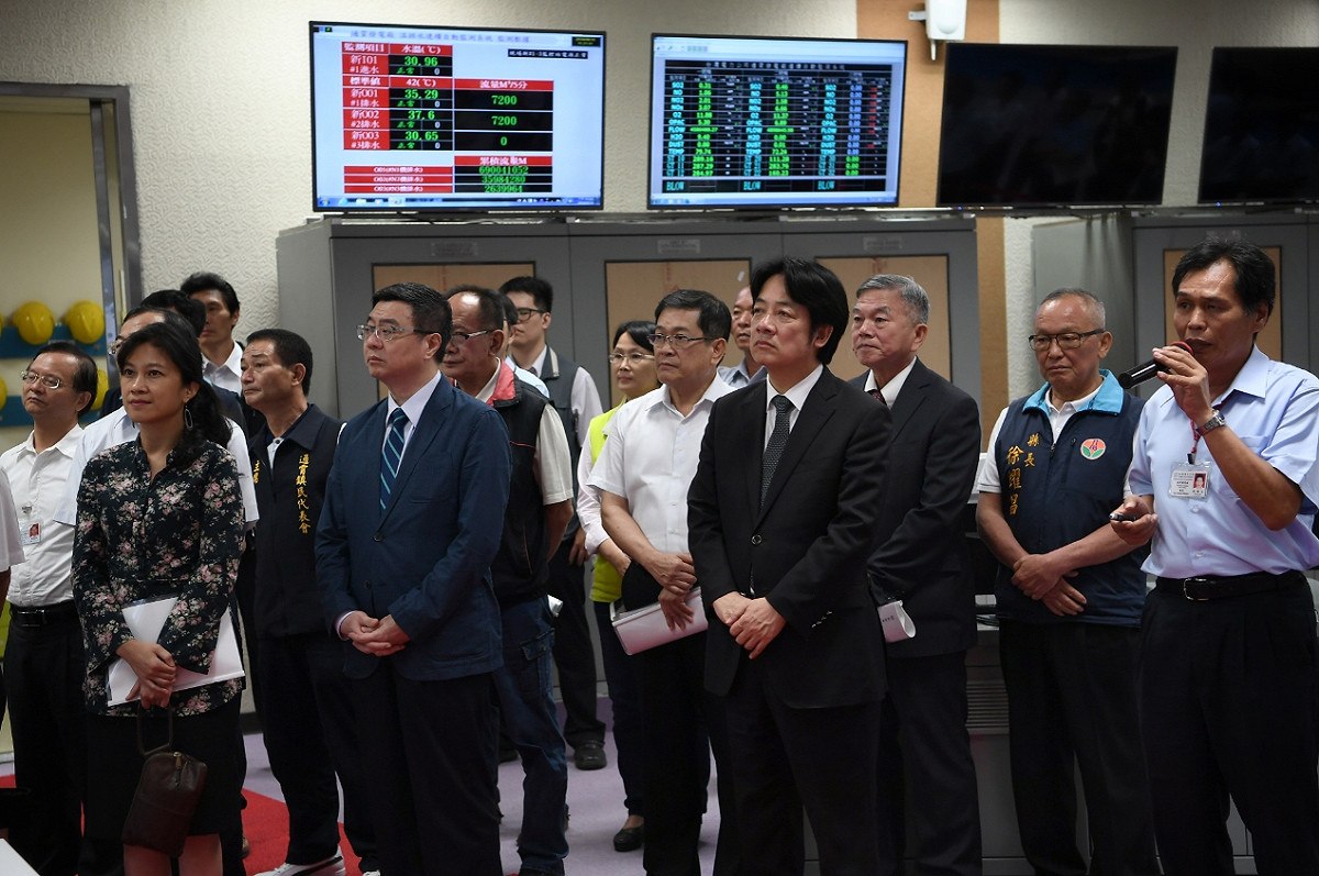 賴清德肯定台電公司具國際專業水準及服務熱忱。 圖：翻攝自行政院官網
