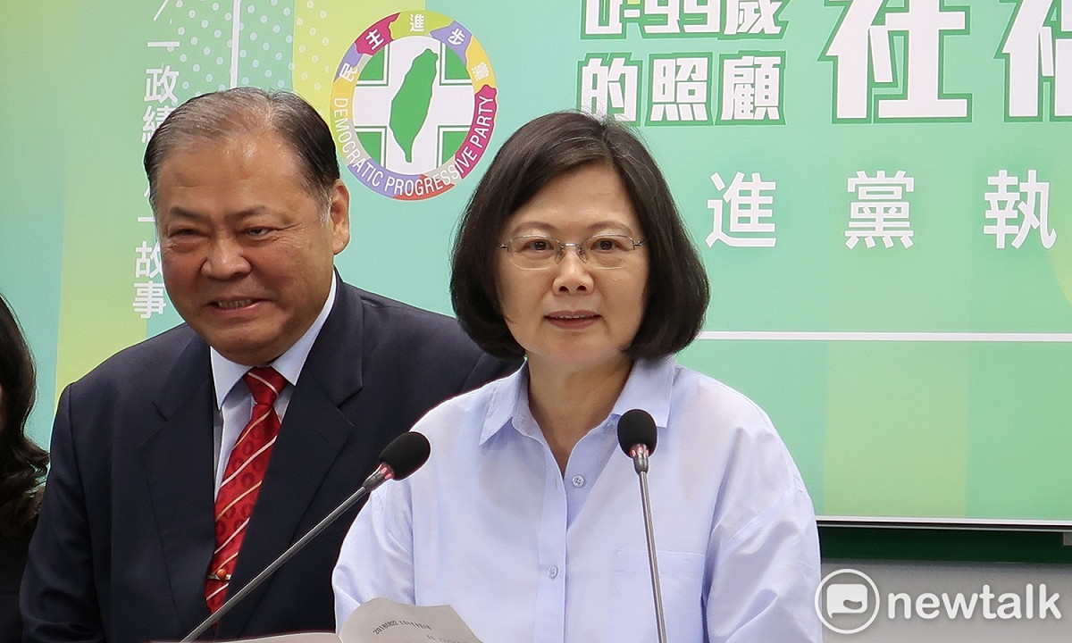 總統蔡英文22日指控中國藉由薩爾瓦多斷交事件等要影響年底選舉。 資料照片：林朝億/攝
