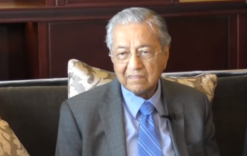 馬來西亞總理馬哈地（Mahathir Mohamad）昨（21）日在結束訪問中國的記者會上表示，將取消包括高鐵在內的一帶一路工程計畫。 圖：翻攝YouTube，資料照片
