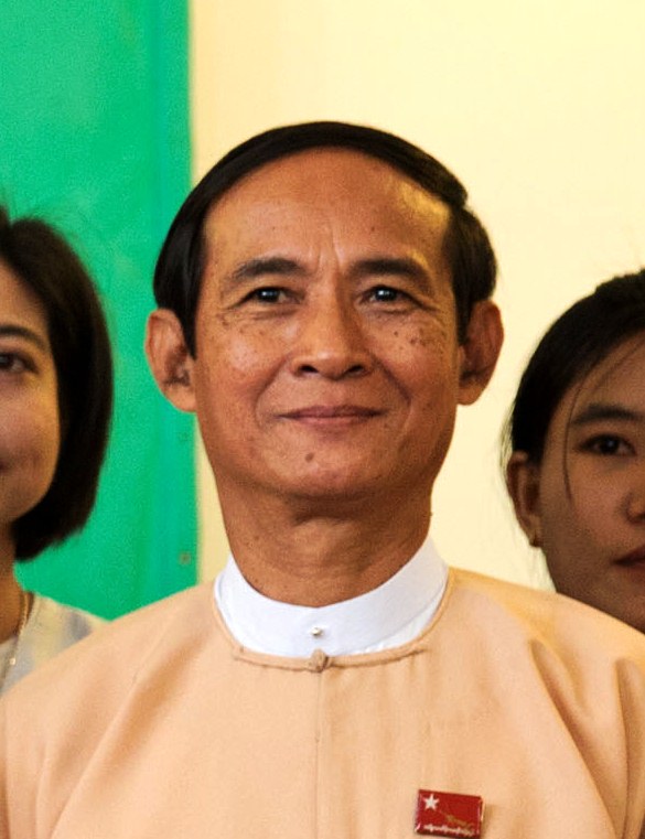 羅興亞難民並未安全被遣返回國，而是遭到虐待，人權觀察組織表示，這是緬甸政府不守信用。(圖為緬甸總統溫敏) 圖：翻攝維基百科