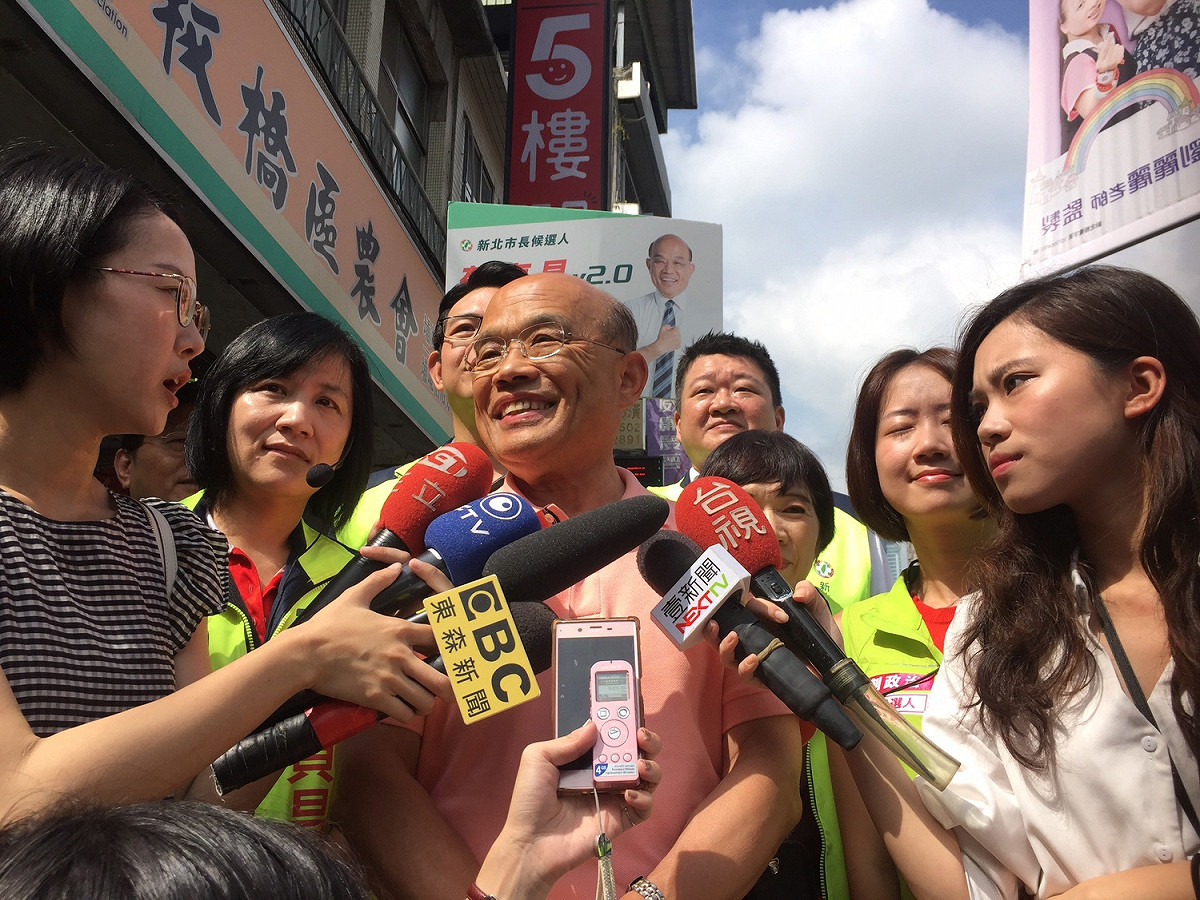 蘇貞昌強調，不論是老朋友、新朋友，候選人要被檢驗，只要做法讓大家肯定，各地都會有朋友。 圖：蘇貞昌競選辦公室／提供