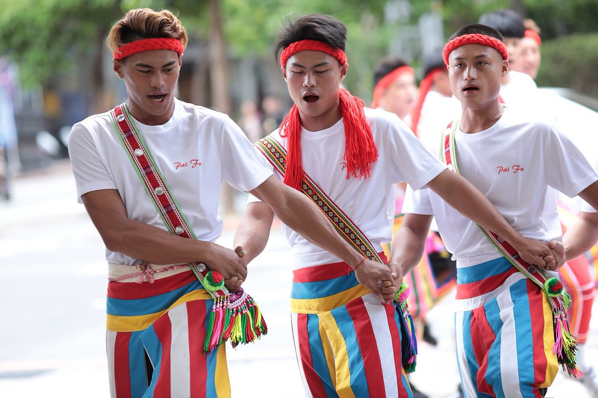基隆市原住民聯合豐年祭現場畫面。 圖：基隆市政府提供