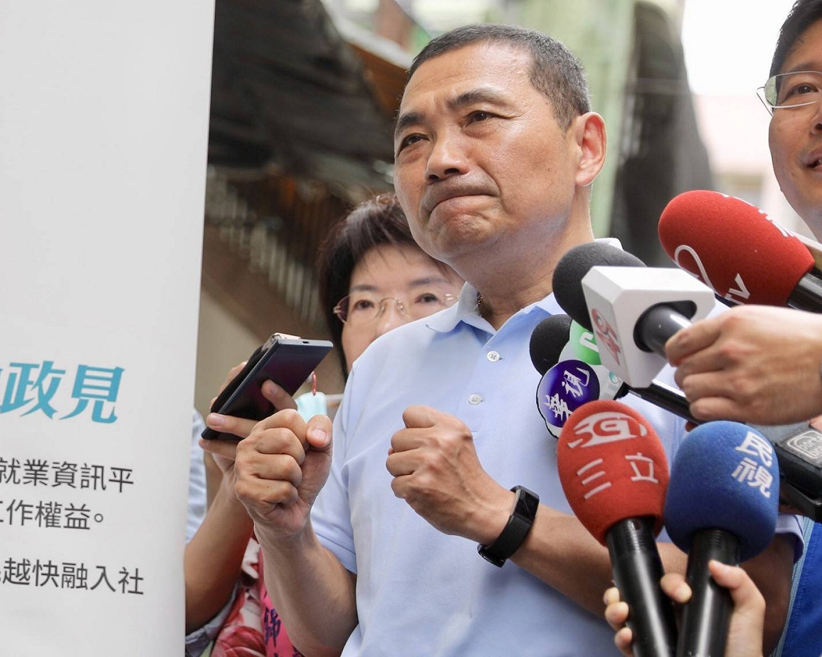 中南部為水災所苦，侯友宜的家鄉嘉義也在其中，他除了難過之外，也說首長應該要「苦民所苦」才是。 圖：侯友宜辦公室提供