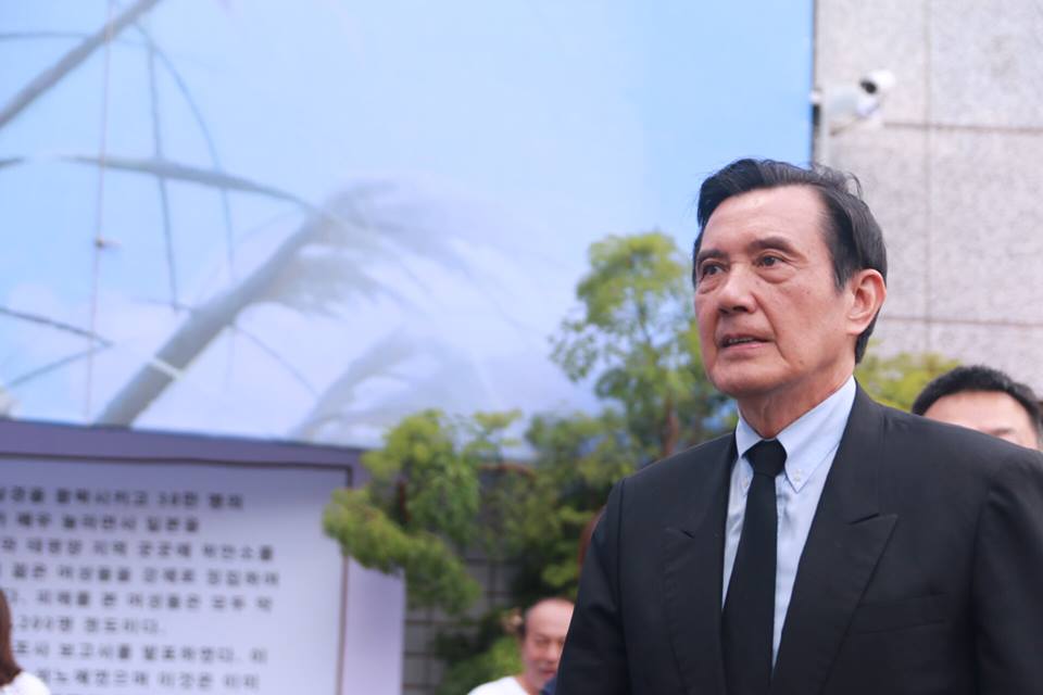 前總統馬英九今（26）日出席新黨25周年黨慶。 圖：翻攝自馬英九臉書