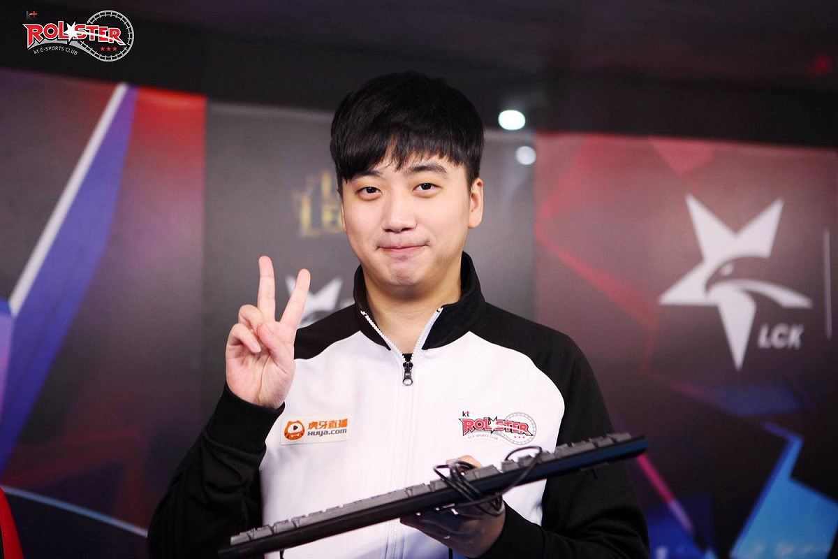 《英雄聯盟》南韓代表隊打野選手「Score」古東彬（音譯） 圖：翻攝自 KT롤스터 粉絲專頁