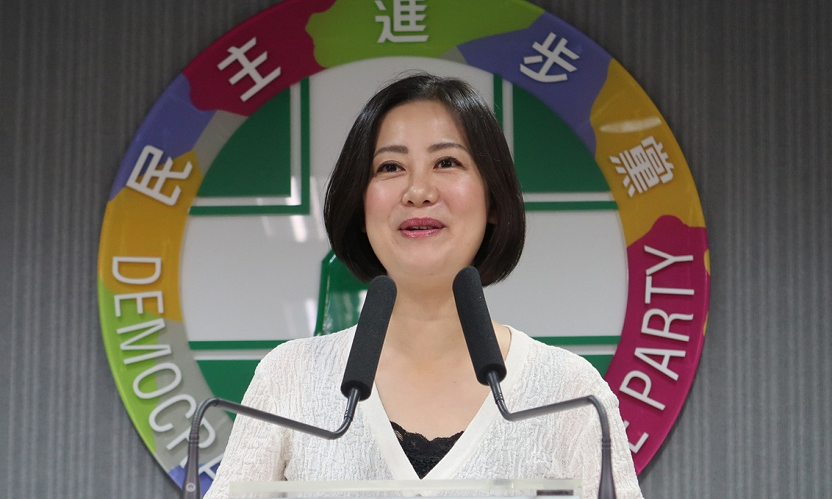 民進黨發言人吳思瑤。 圖：新頭殼資料照片