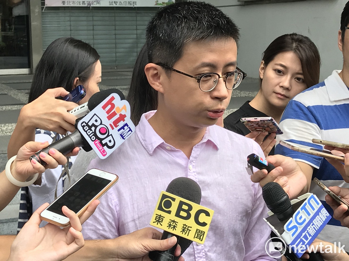 台北市議員「呱吉」邱威傑。 圖 : 周煊惠 / 攝（資料照）