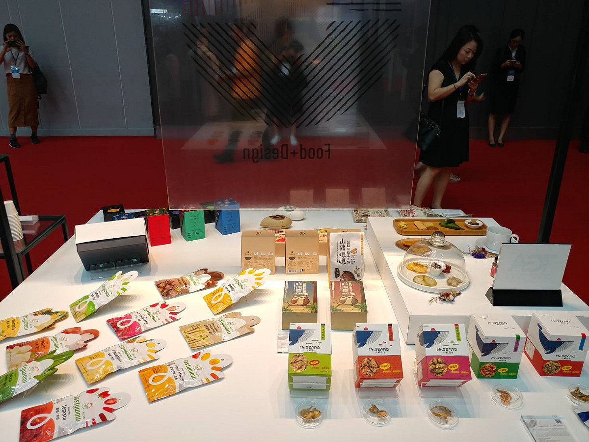 台灣企業在泰國臺灣形象展中展出實品照。 圖：行政院農業委/提供