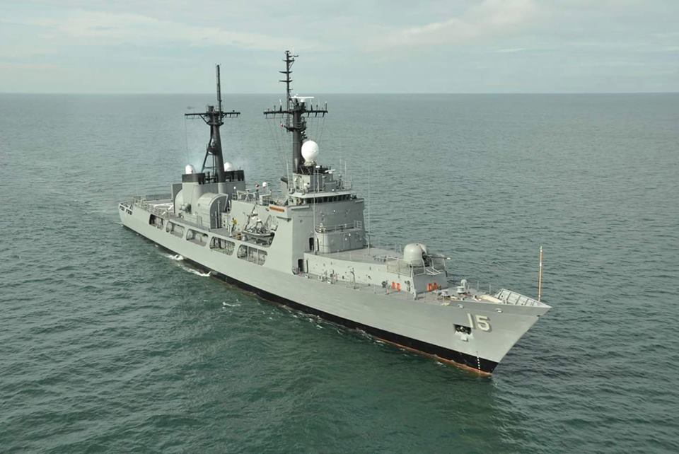 菲律賓擱淺在南海爭議島礁的巡防艦「BRP Gregorio del Pilar」，是向美國採購回來的最大艘巡防艦。 圖：翻攝「BRP Gregorio del Pilar」臉書