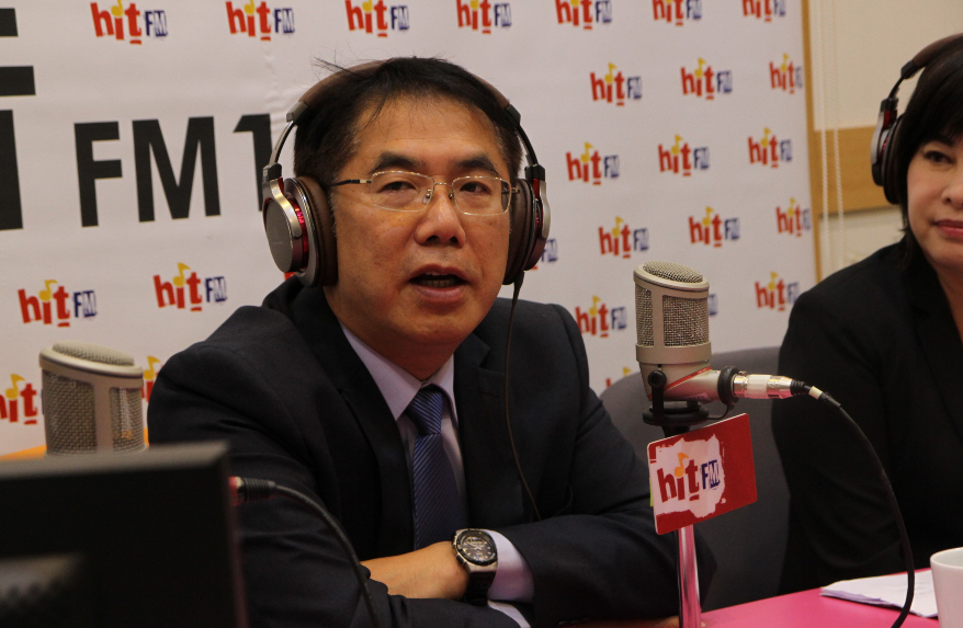 黃偉哲感嘆，發生這起不幸意外，是國人莫大損失。 圖：Hit Fm《蔻蔻早餐》製作單位提供