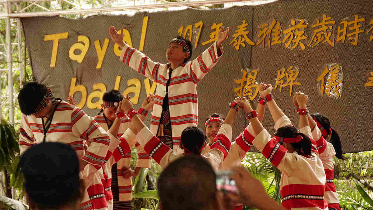 學生在揭牌儀式上表演。 圖：國教署提供