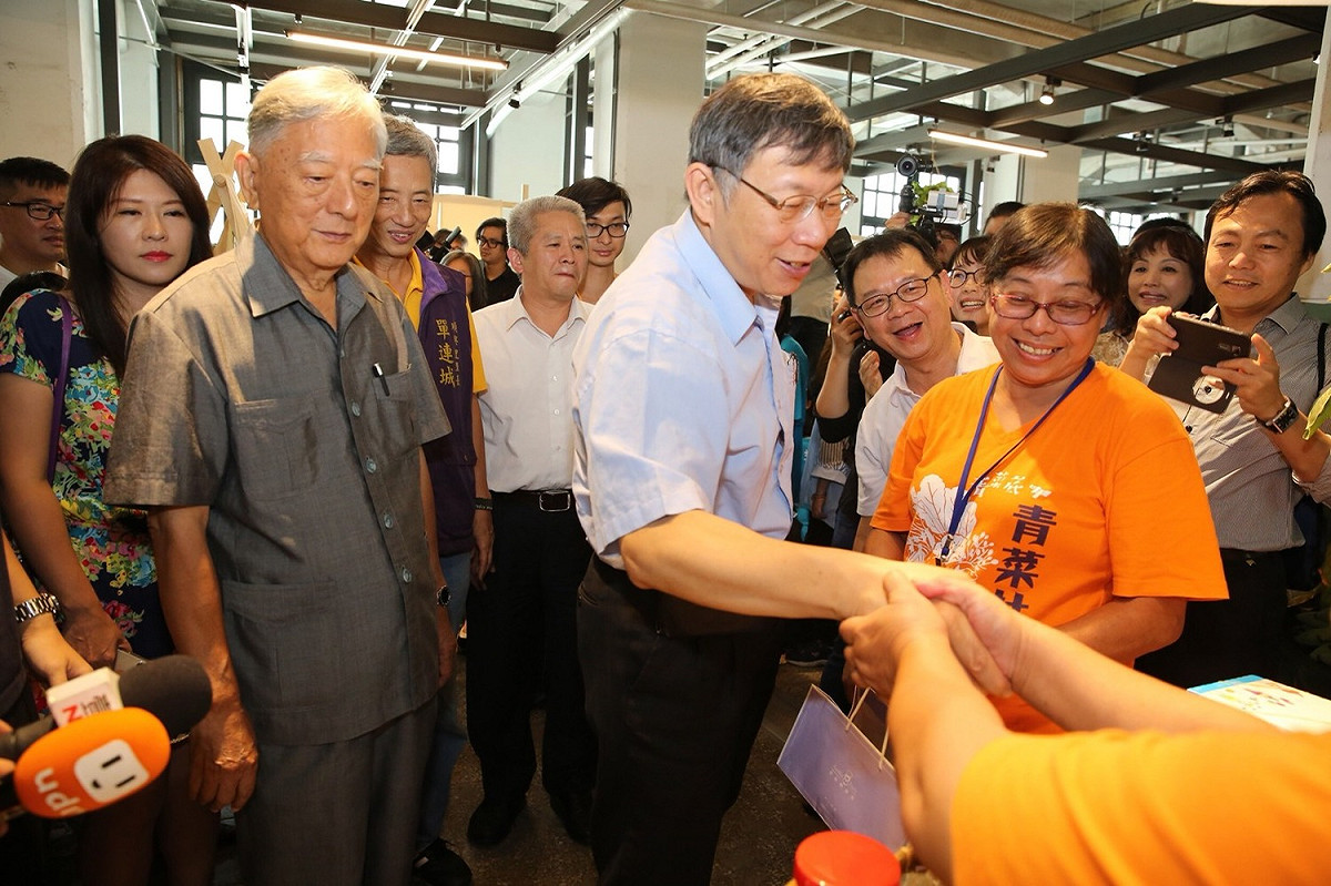 台北市長柯文哲認為，北農總經理吳音寧應該出面把果菜市場改建案說清楚講明白。 圖：台北市政府提供