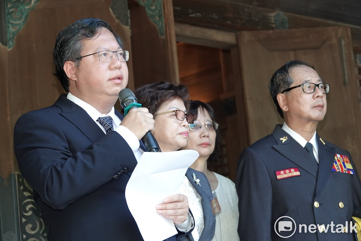 鄭文燦強調，工業火災及不確定風險，不應該讓消防同仁承擔，允諾會在公安、勞安、消安等方面更精進。 圖：林昀真／攝