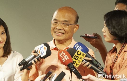 蘇貞昌表示，過去台北縣也很會淹水，因此他在治水方面也付出不少努力，但面對極端型氣候的挑戰，有時瞬間雨量爆量也非一般設施能夠應付。圖為資料照片。 圖：林昀真／攝